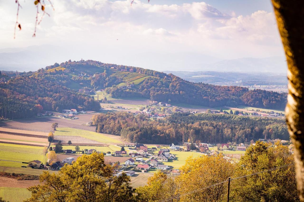 Ferienhaus Sausalblick Großklein Bagian luar foto