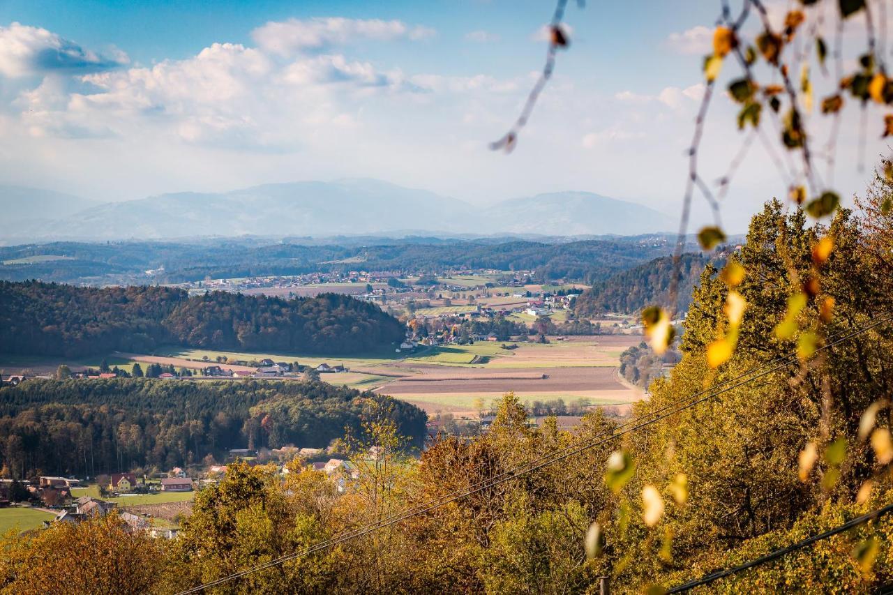 Ferienhaus Sausalblick Großklein Bagian luar foto